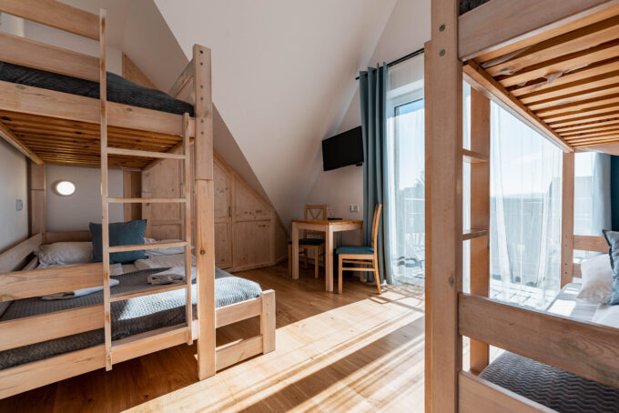 Pokój 4/5 osobowy z balkonem