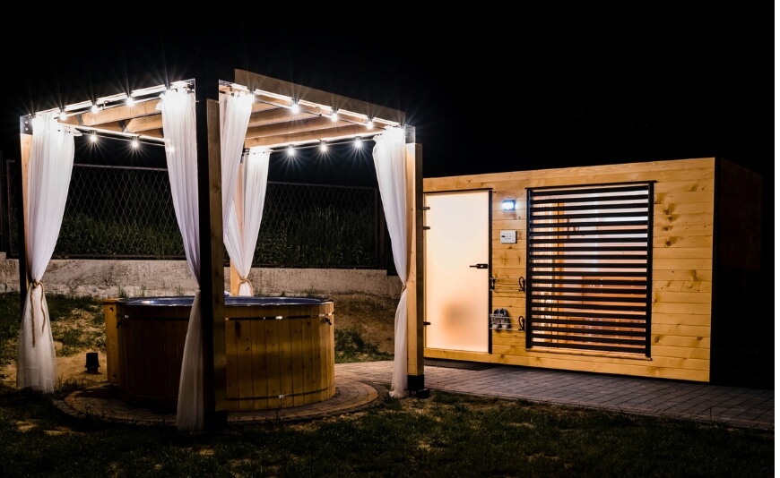 sauna i balia w ramach pakietu wielkanocnego